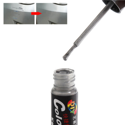 Auto Paint Repair Pen Brush Car Clear Scratch Remover Touch Up Pens Silver Color