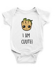 I Am Cuuute Bodysuit, Baby Clothes, Baby Shower Gift, Unisex Baby Grow