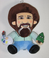 Phunny BOB ROSS Doll Artist Kidrobot Plush Small 9"