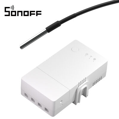 SONOFF 16A Smart Temperature Humidity Monitoring Switch with Temperature Sensor