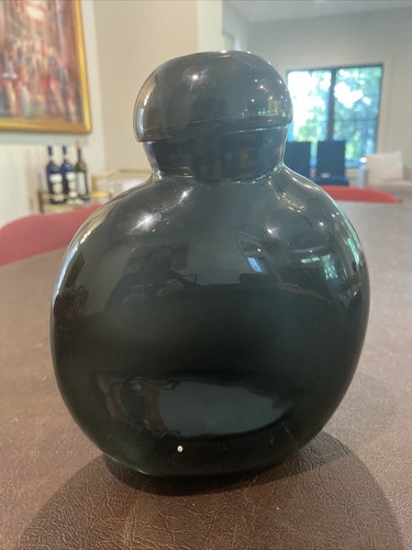 RARE HALSTON FACTICE DISPLAY DUMMY BOTTLE Full Glass W/ Plastic Top Ships Fast - Picture 2 of 9