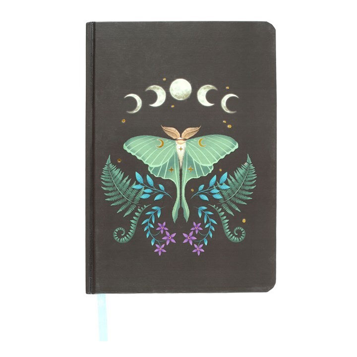 Luna Moth A5 Gothic Notebook Journal