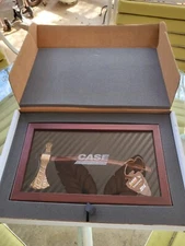 NIB Case Construction Hatchet Hammer Tomahawk Hand Axe Customer Ctr Wooden Box