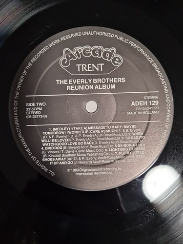 The Everly Brothers - Reunion Concert (Recorded Live at the Albert Hall 1983) - Picture 10 of 17