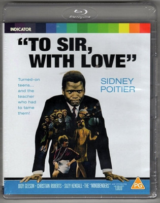 To Sir, With Love (Blu-ray, 1967, Indicator #4) Sidney Poitier, Judy Geeson