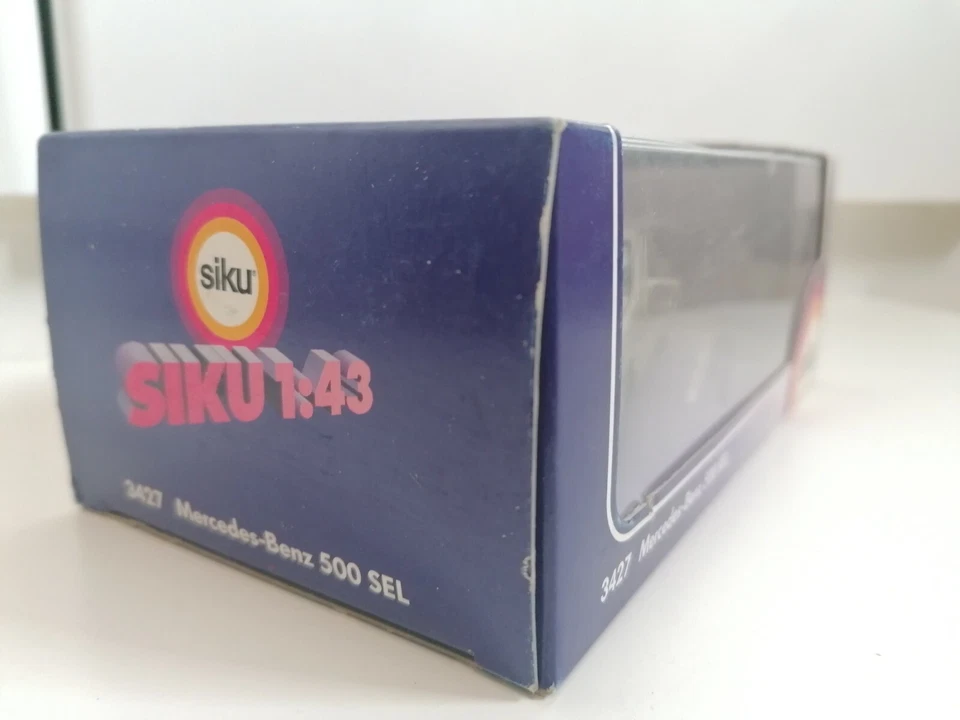 SIKU MERCEDES BENZ 500 SEL 1:43 1 / 43 SILVER METALLIC art. 3427 - Immagine 3 di 4