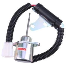 12V Shutoff Solenoid 102799601CC for Kubota D722 Bobcat 2200 2200S 2300