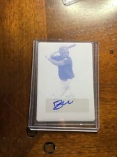 Brogan Napier Auto 2020 Leaf Perfect Game 1/3 UCF Magenta Printing Plate 1/1