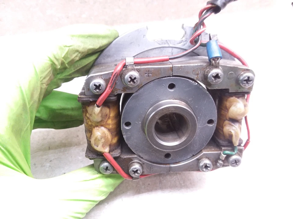 Estator generador magnético Honda 125 CR CR125 CR125M 1974 de colección OEM ANSI-A52 #65 Foto 4 de 4