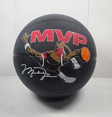 Vintage Michael Jordan MVP Wilson Full Size Basketball Chicago Bulls HOF