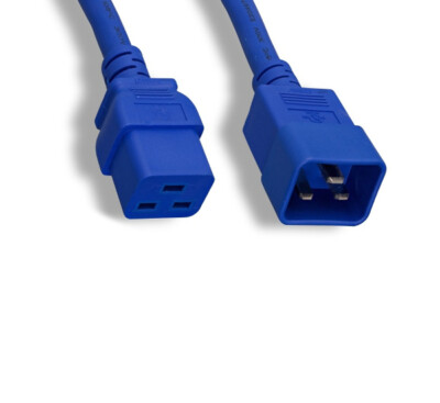 8Ft BLU Power Cable for Cisco WS-CAC-2500W= WS-CAC-2500W-RF PSU Jumper Cord