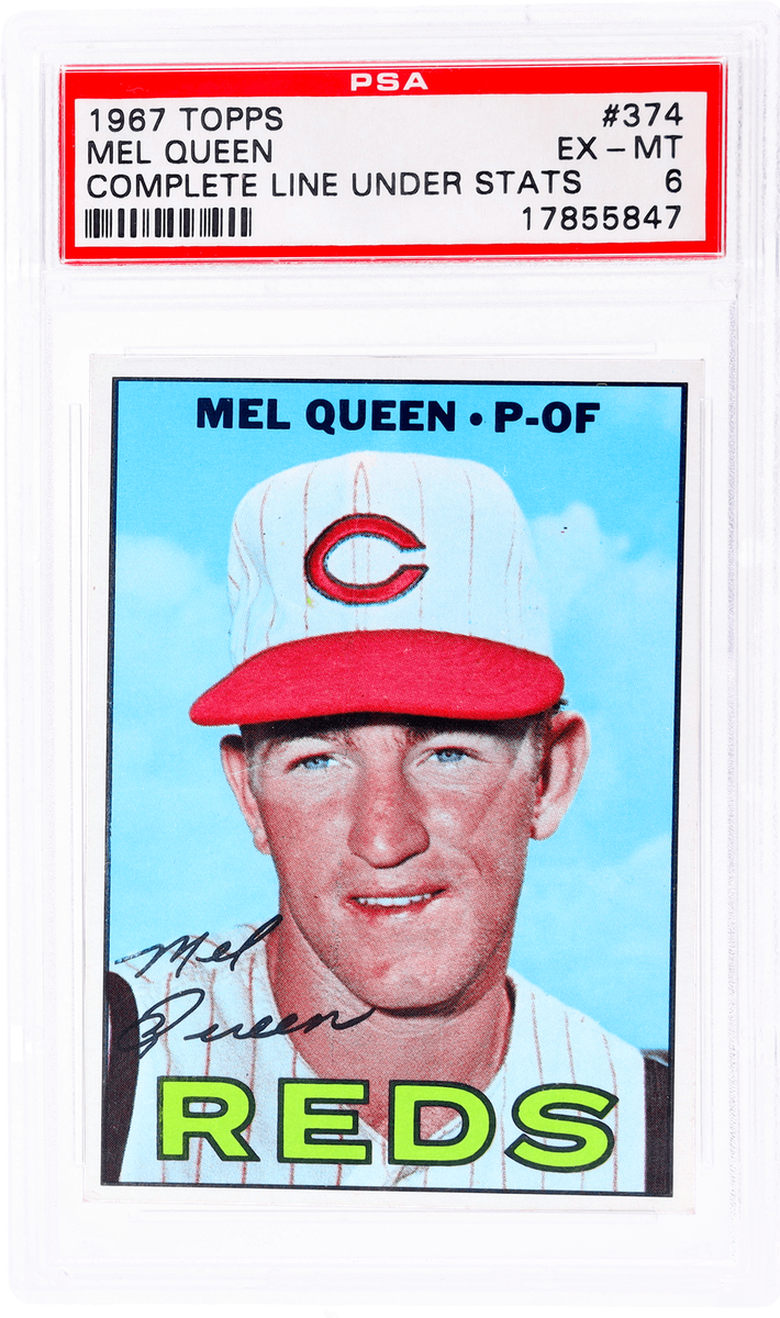 メル67471 1967 Topps Mel Queen Corrected #374B PSA 6 | eBay