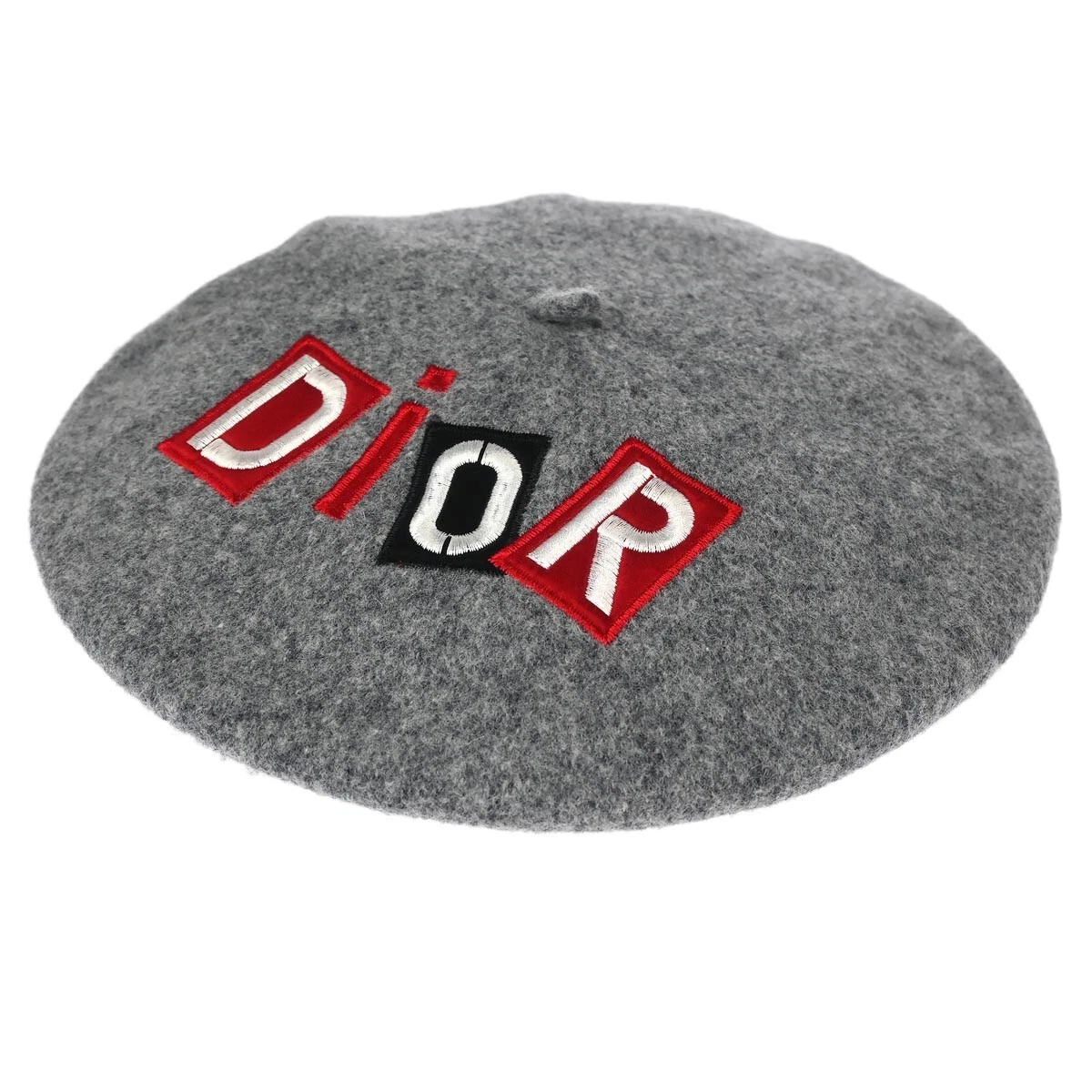 Petit béret chapeau gris Christian Dior SPH04001A bon état 144660