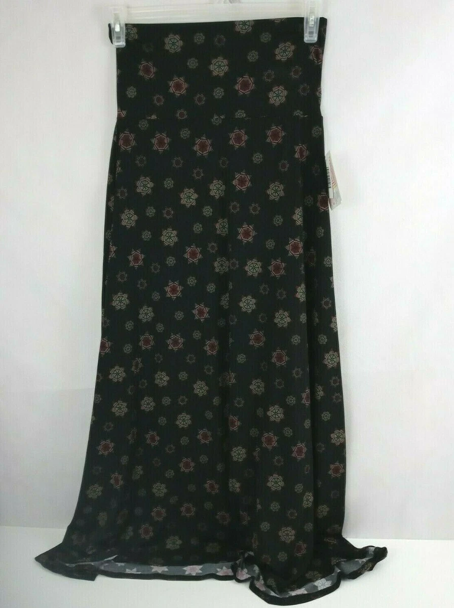 Lularoe black 2025 maxi skirt