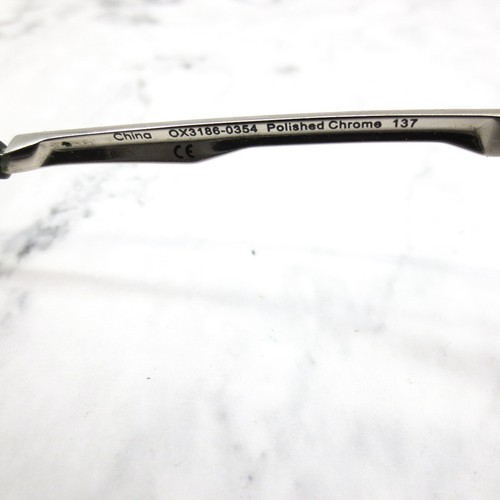 Oakley Conductor OX3186-0354 Eyeglasses Polished Chrome Frames 54-17-137 - Picture 9 of 11
