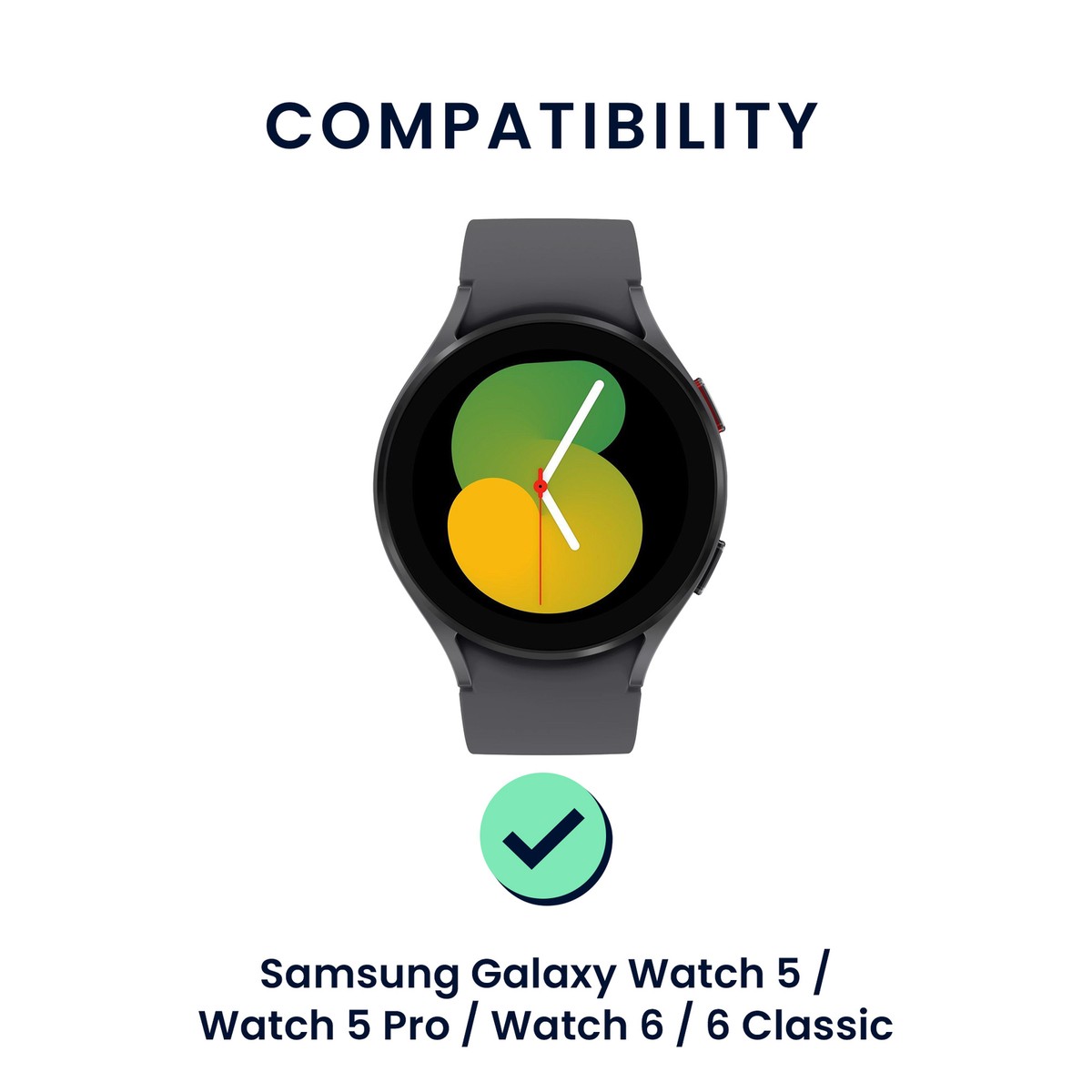 Silicone Watch Strap Set for Samsung Galaxy Watch Watch Pro