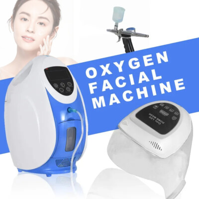 Korea O2toderm Oxygen Spray Facial Oxygen Dome Mask Beauty Machine with Mask