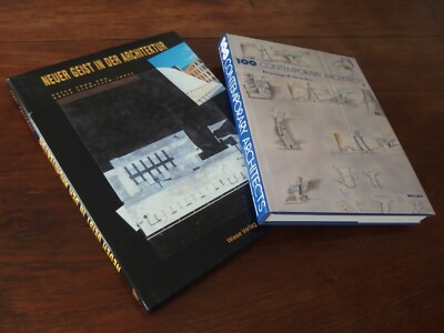 2er LOT Neuer Geist in der Architektur + 100 Contemporary Architects Postmoderne