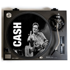 JOHNNY CASH Turntable Slipmat for Vinyl Records 12" DJ Slip Mat country music