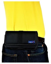 Mgbca Nylon Phone Holster Pouch For Galaxy A16/A15/A35/A32 Belt Clip Holder Loop