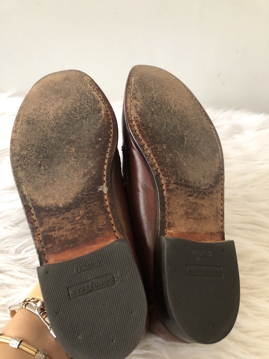 Allen Edmonds Maxfield Men Sz 11 D 1 Woven Tassel Loafers  display picture 1
