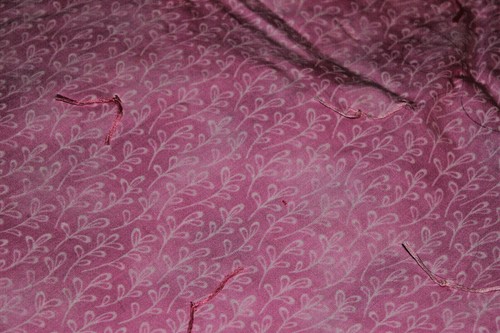 New Hand Crafted Reversible Baby Quilt 58”x 42” Pink Sparkle Ballerina & Pink - Picture 5 of 5