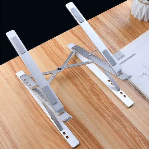 Portable Laptop Stand Notebook iPad Table Holder Foldable Double Riser Bracket - Picture 7 of 12