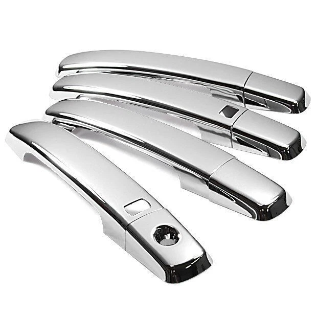 Cubierta de manija de puerta lateral cromada para Nissan Altima/Sentra/Qashqai 2007-2012 Foto 2 de 3