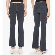 MOTHER The Weekender Jeans in Faded Black Size 30 NWT