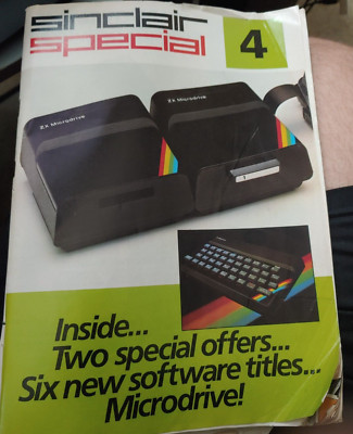 Sinclar ZX Spectrum Special 4 Computer Magazin 80s englisch
