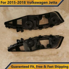 Front Bumper Support Brackets Set 5C6807183A 5C6807184A for 2015 2018 VW Jetta  