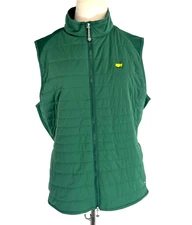 Magnolia Lane Masters Tech Golf Vest Women's Size XL Green Full Zip New 