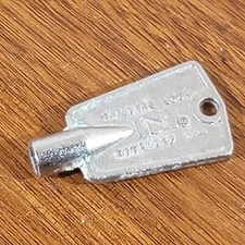 Vintage National Lock Freezer Key