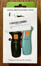 Breathalyzer Alcohol Tester Black 