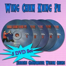 Wing Chun Kung Fu starring William Cheung (5 DVD Set)
