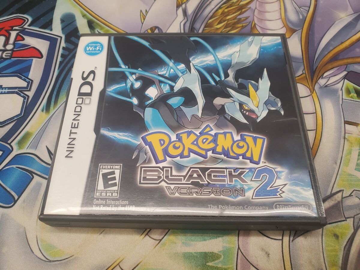 Pokemon Black 2 DS (NO GAME) Case & Manual Only!