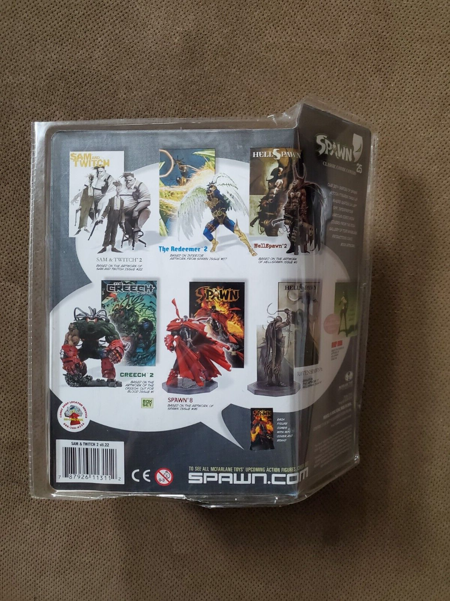 キャンディSPAWN 25 クラシックコミックカバー 2体セット Spawn Series 25 Classic Comic Covers - Sam & Twitch 2 McFarlane
