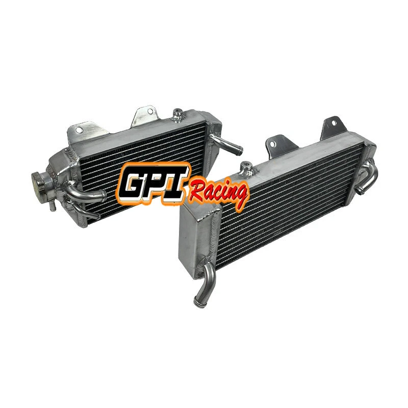 Radiador de aluminio para Kawasaki KXF450 KX450F 2006 2007 2008 Foto 3 de 4