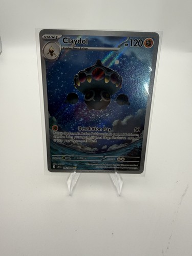 Pokemon Chaos Rising Claydol Illustration Rare 92/86