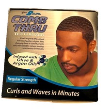 Luster  s S Curl Comb Thru Texturizer Regular Strength Olive  Argan Oil Infused