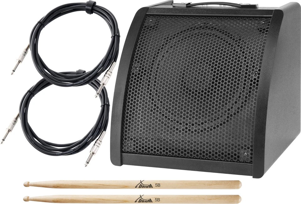 Set d'accessoires Batterie électronique Amplificateur haut-parleur Aux Câbles - Photo 1/4