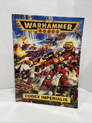 Vintage Warhammer 40k Codex Imperials Games Workshop Warhammer 40000 Book