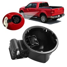 Fuel Gas Filler Door Cap Housing W Hinge For 04-08 Ford F150 Lincoln Mark Lt