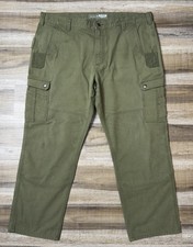 Carhartt Relaxed Fit Ripstop Cargo Work Pants Mens 40x30 Olive Green Rugged Flex