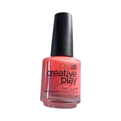 CND Creative Play Nagellack Jammin Lachs Rosa Farblack Lack 13,6 ml