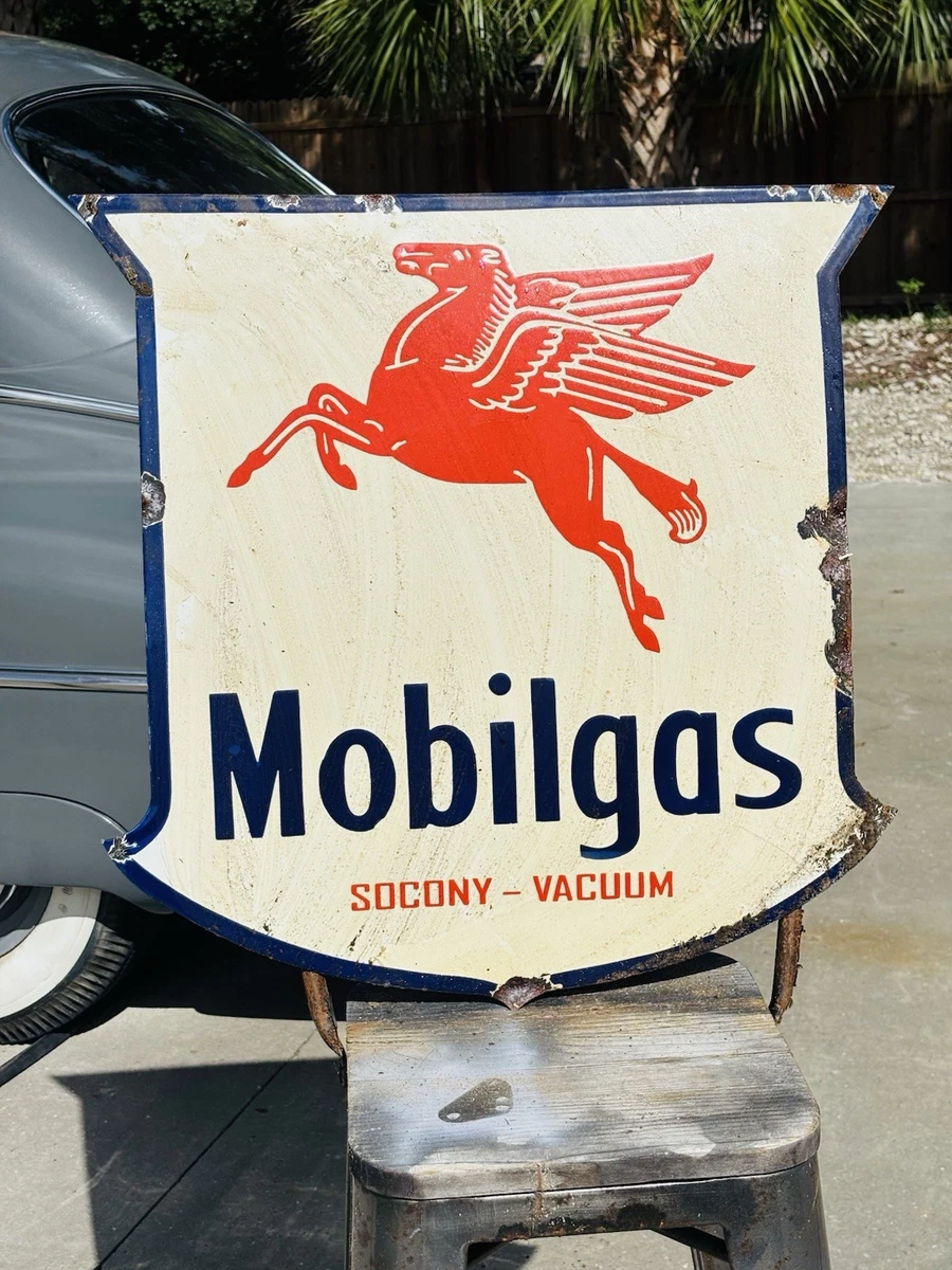 Mobilgas In Collectible Gas & Oil Advertising Signs for sale | eBay