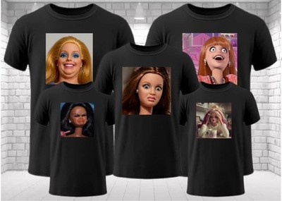 Gruseliges Puppengesicht Meme T-Shirt - Lustiges Unisex Spielzeug Ausdruck T-Shirt Top