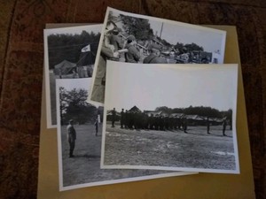 Military Plane - Parachute Photograph - 28th Infantry - National Guard