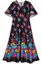 Handgefertigte Kleid, Siebzigerjahre, Vintage...