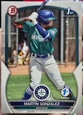 2023 Bowman 1st Edition - Martin Gonzalez #BPPF-28 (RC)